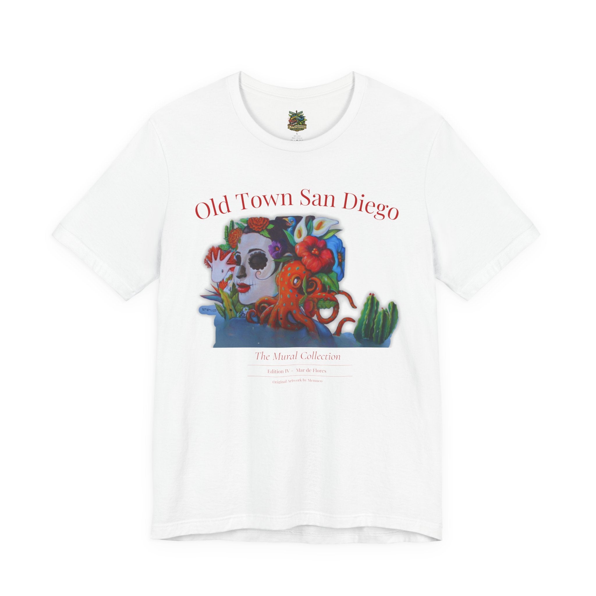 Old Town San Diego Mural Collection - Mar de Flores Edition IV T‑Shirt