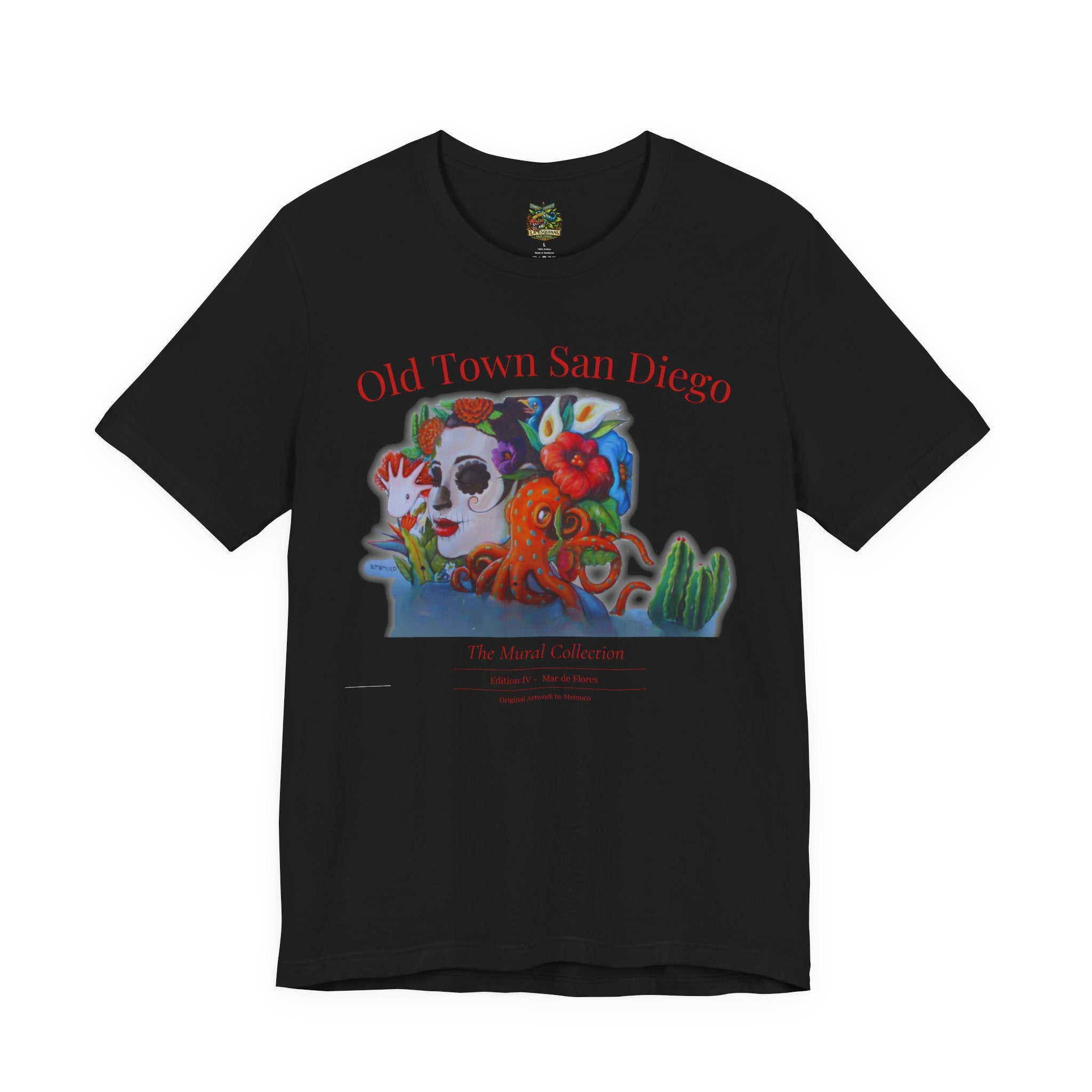 Old Town San Diego Mural Collection - Mar de Flores Edition IV T‑Shirt