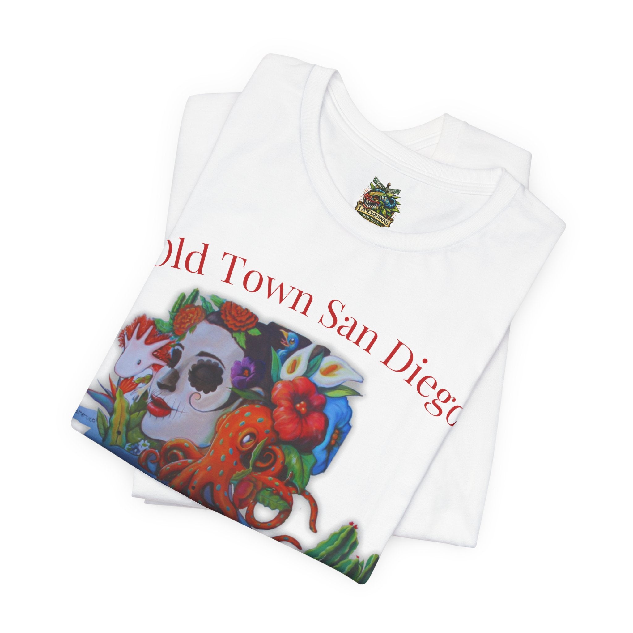 Old Town San Diego Mural Collection - Mar de Flores Edition IV T‑Shirt