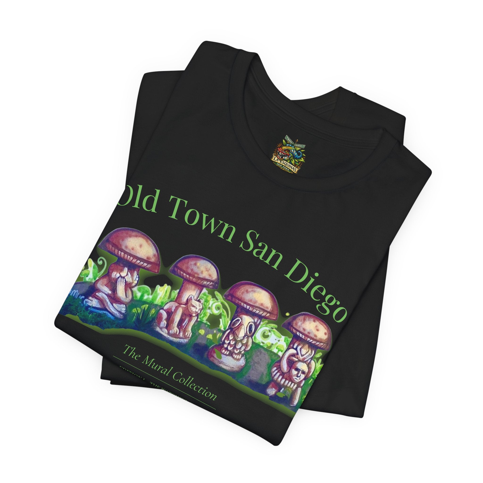 Old Town San Diego Mural Collection - The Four Watchers Edition III T‑Shirt