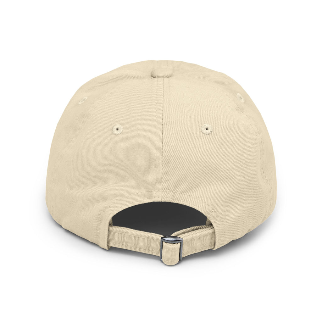 Skull Crest Distressed Cap — Vintage Skull Baseball Hat