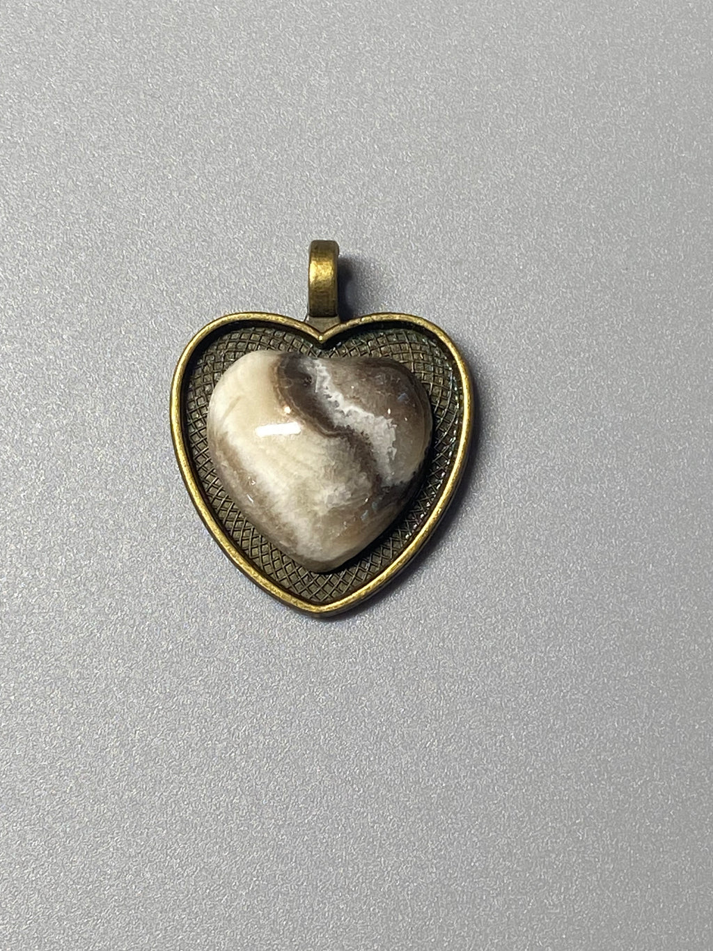 Banded Agate Heart