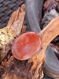 Natural Bubblegum Agate in Sterling Silver Pendant gemstone pendant, handcrafted jewelry featuring polished stone with unique color and mineral patterns
