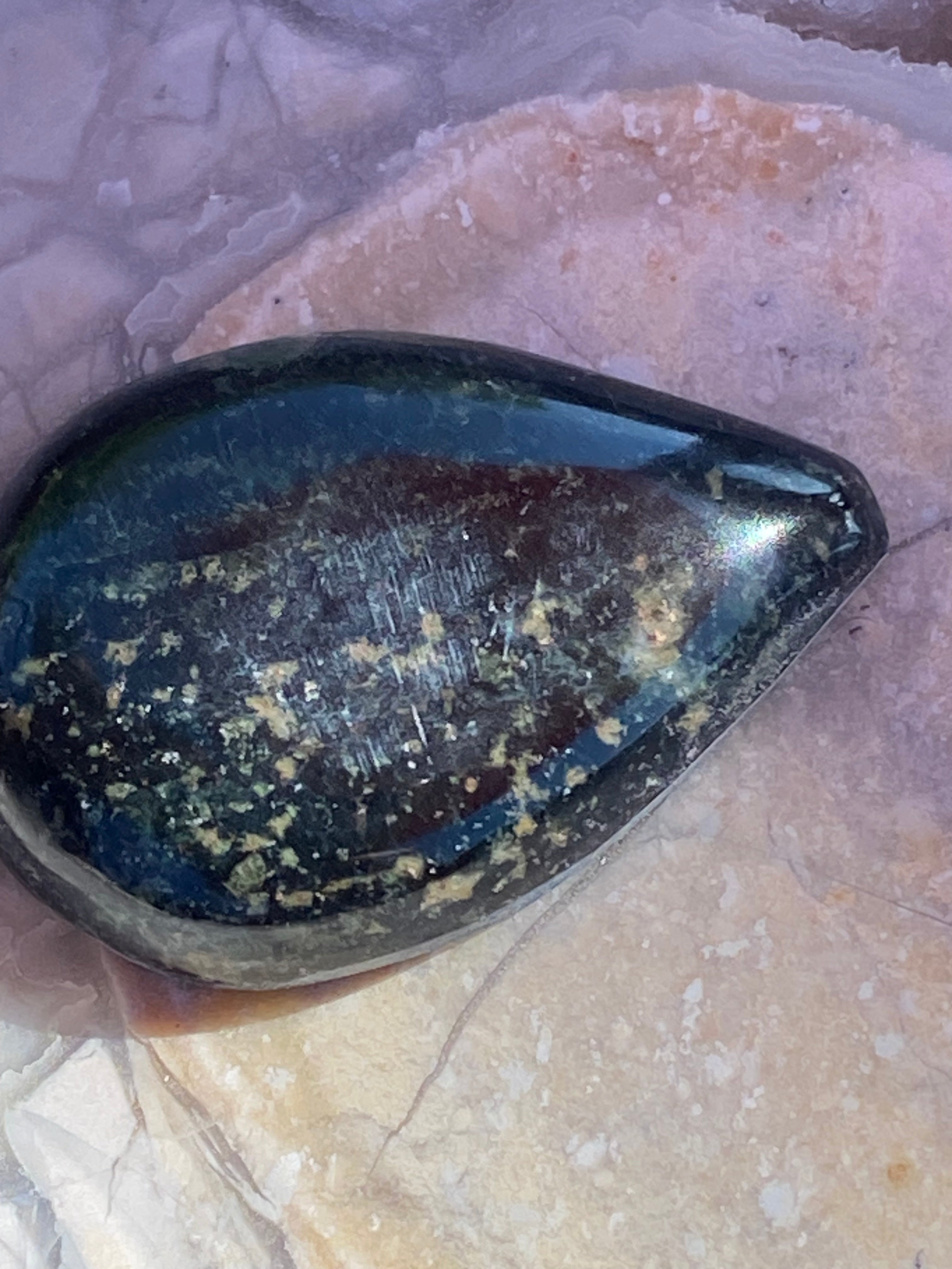 Kambaba Jasper Teardrop Pendant alternate view 3