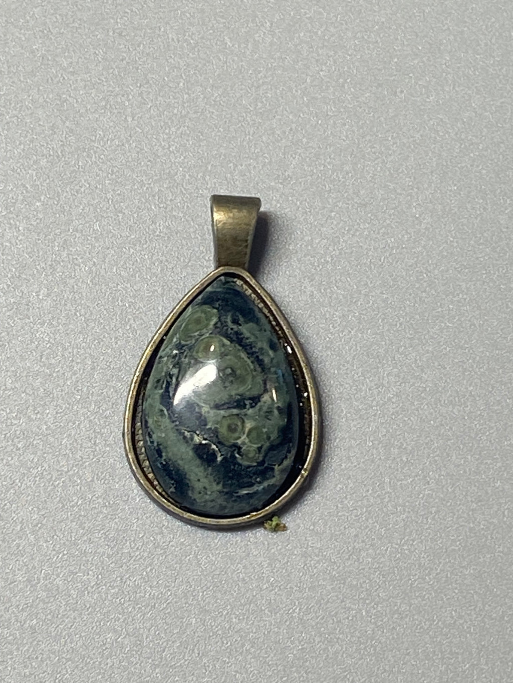 Kambaba Jasper Teardrop Pendant