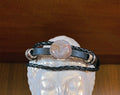 Natural Butte Creek Agate on Leather gemstone jewelry featuring polished stone with distinctive color, pattern, and handcrafted craftsmanship