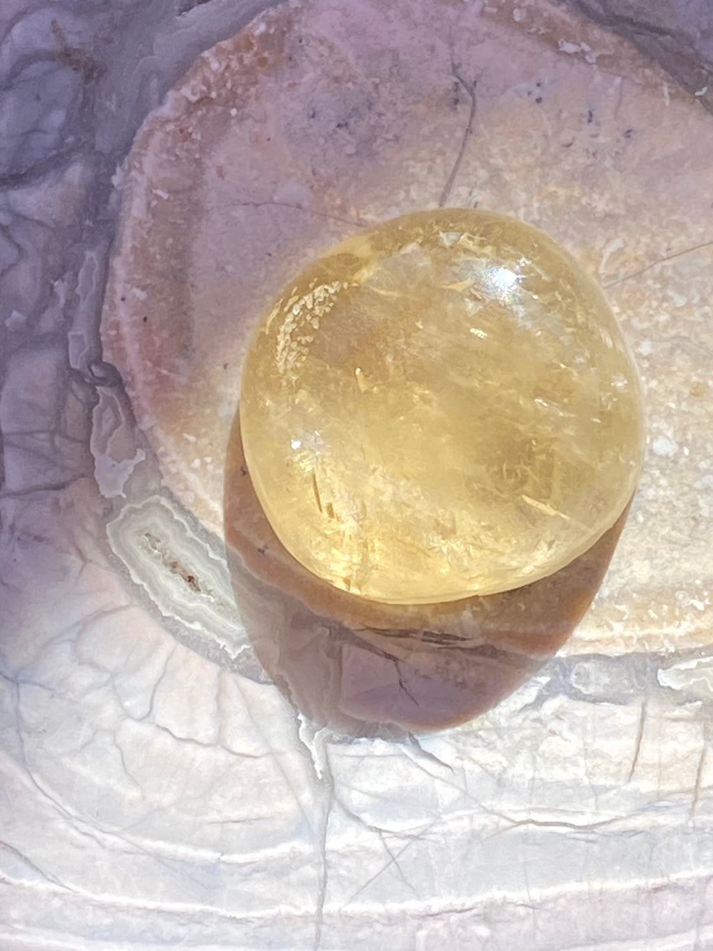 Yellow Citrine Butterfly Pendant alternate view 2