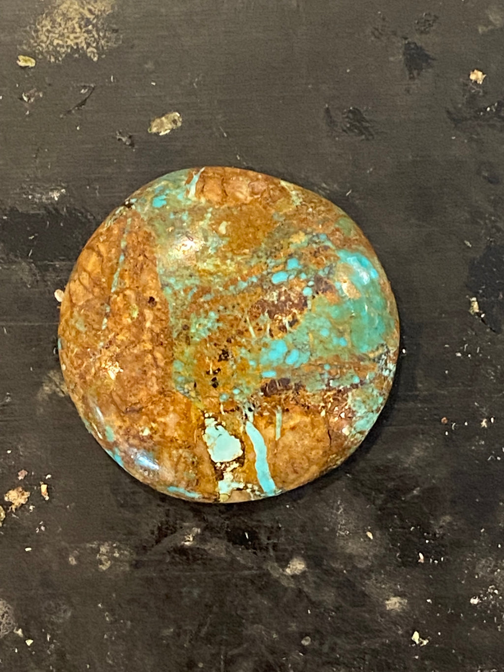 Natural Nevada Turquoise Pendant showcasing unique gemstone color and pattern in a handcrafted pendant