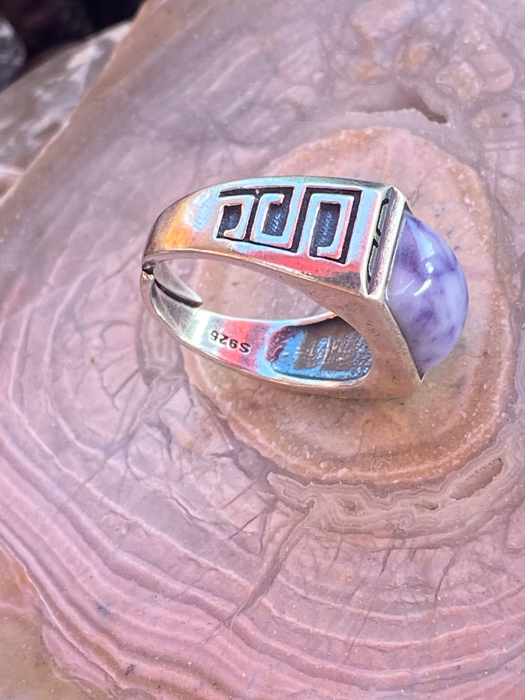 Purple Opal Ring alternate view 3