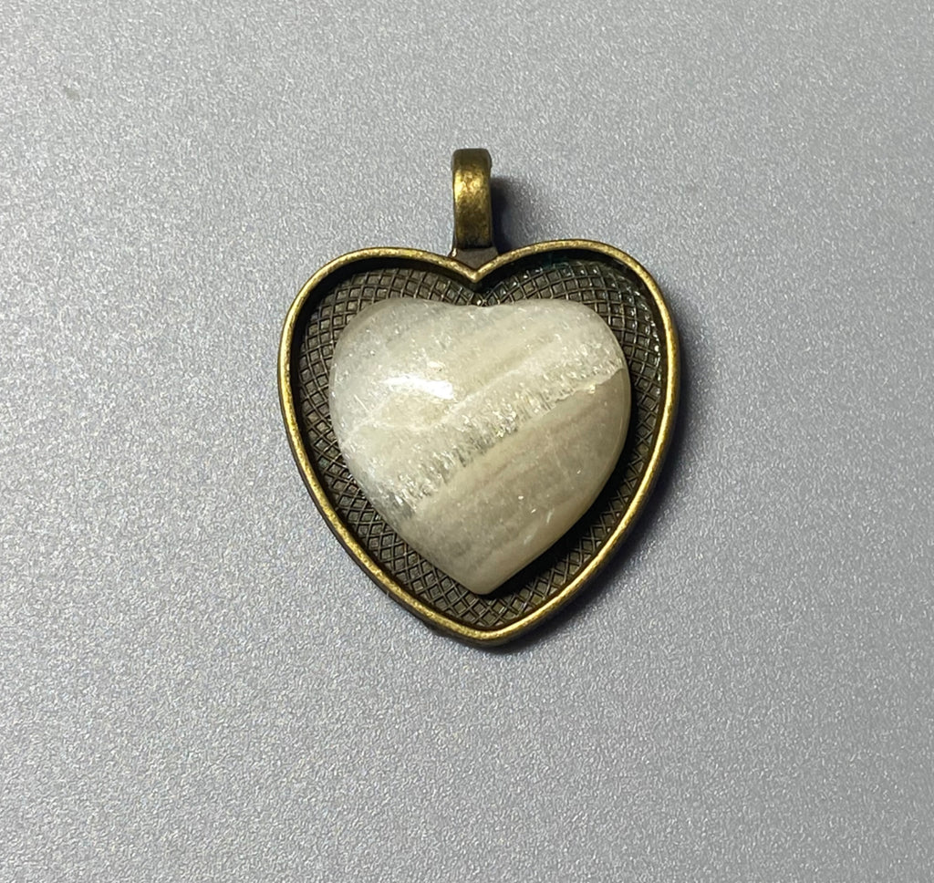 Banded Agate Heart