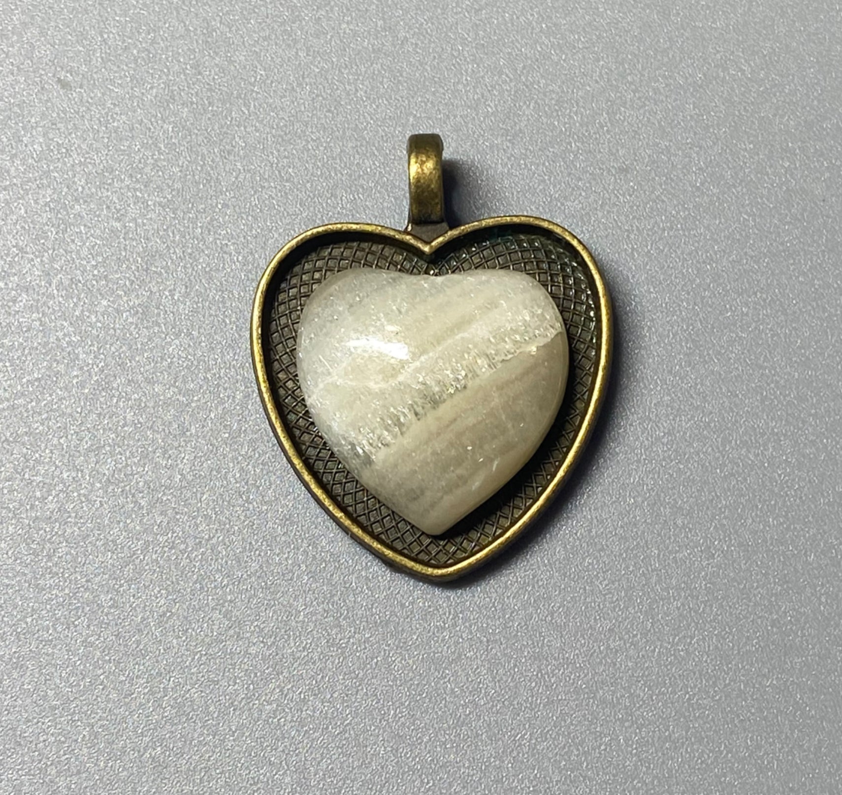 Banded Agate Heart