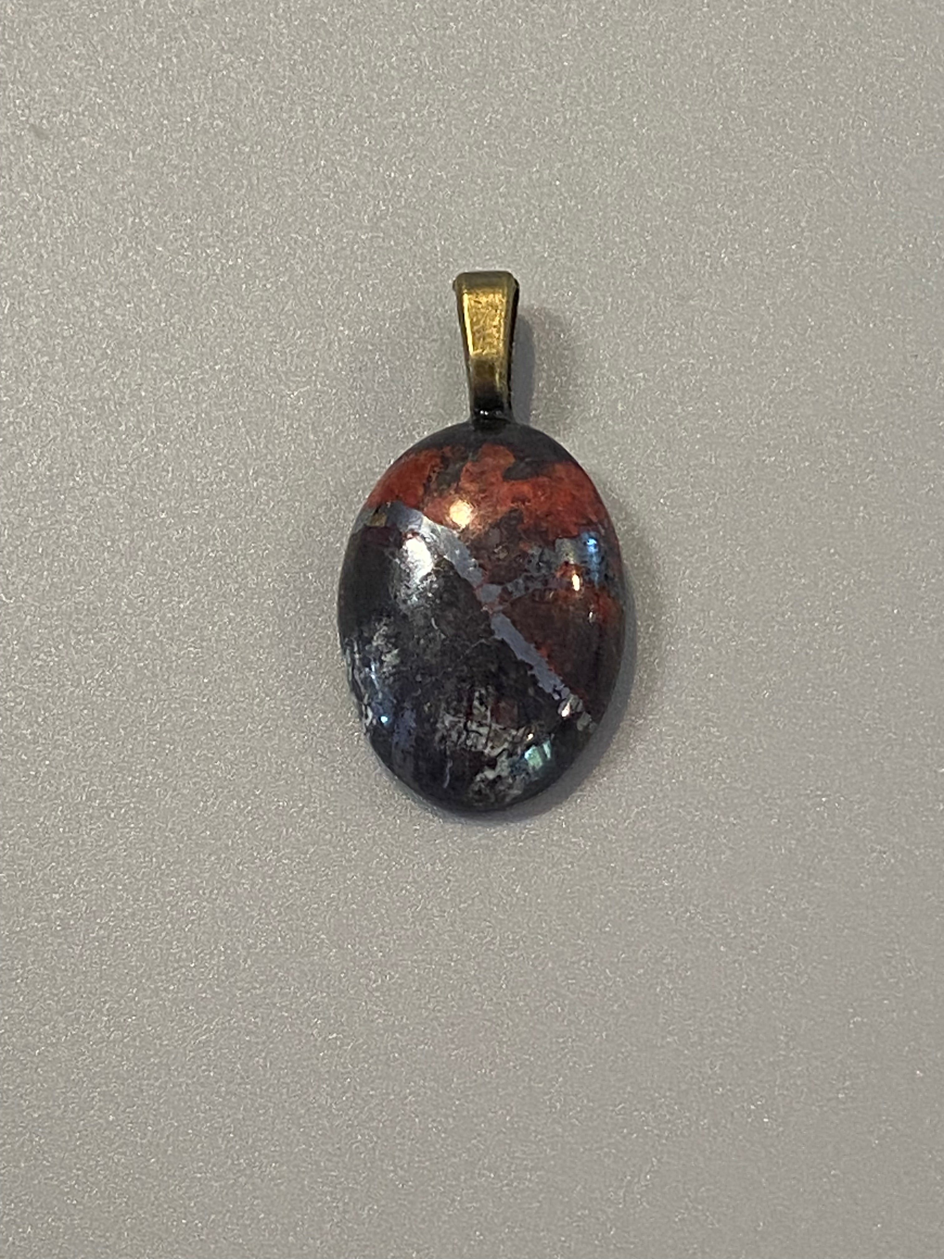 Chrysocolla with chalcocite (copper ore)