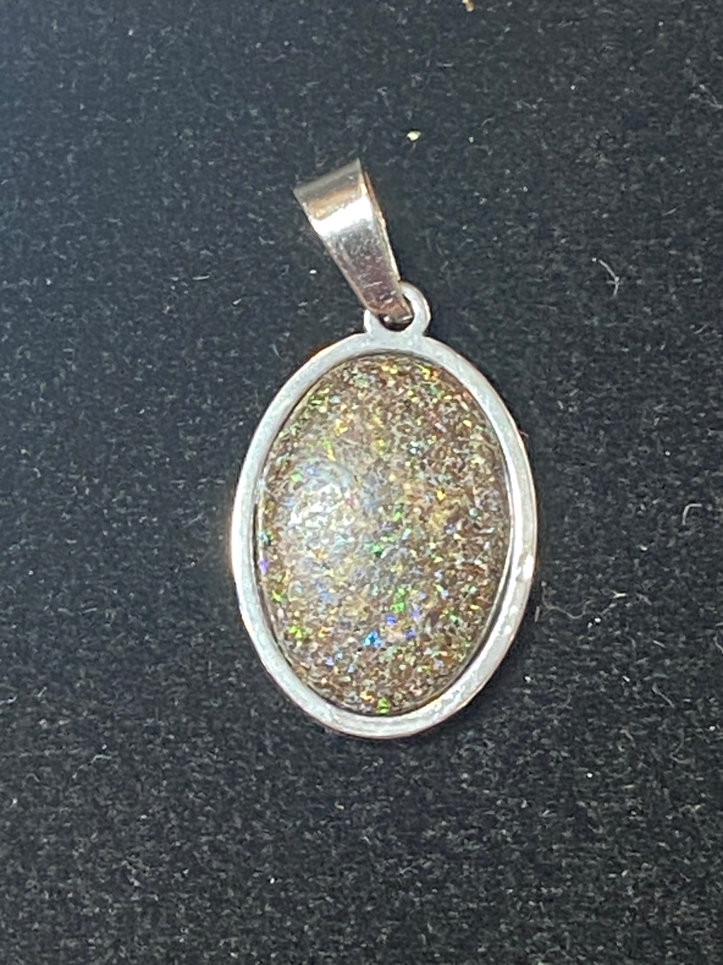 Matrix Opal Pendant
