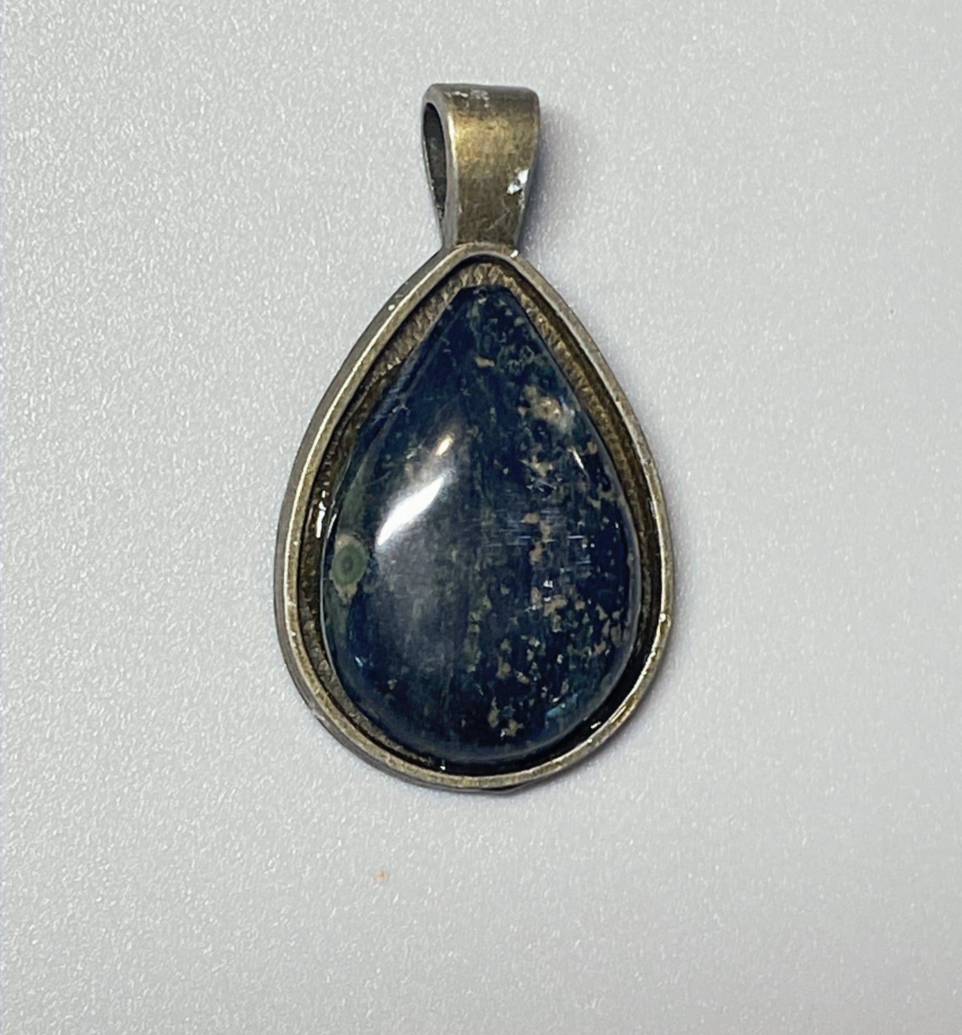 Kambaba Jasper Teardrop Pendant