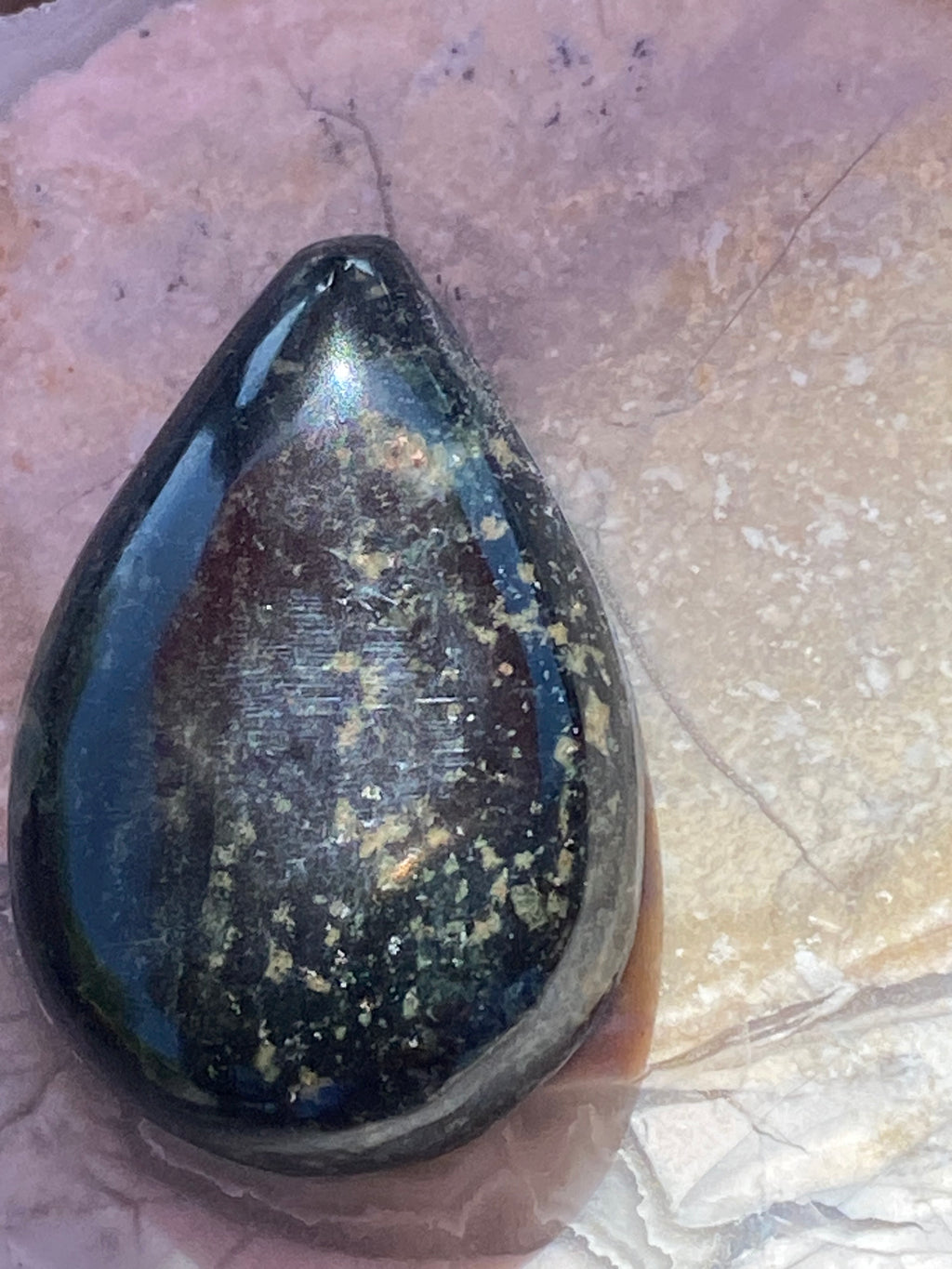 Kambaba Jasper Teardrop Pendant alternate view 2