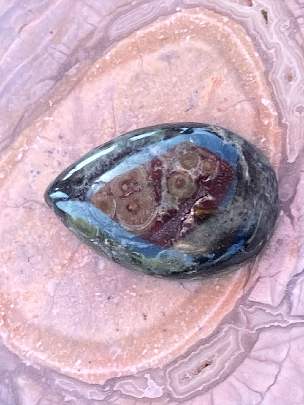 Kambaba Jasper Teardrop Pendant alternate view 3