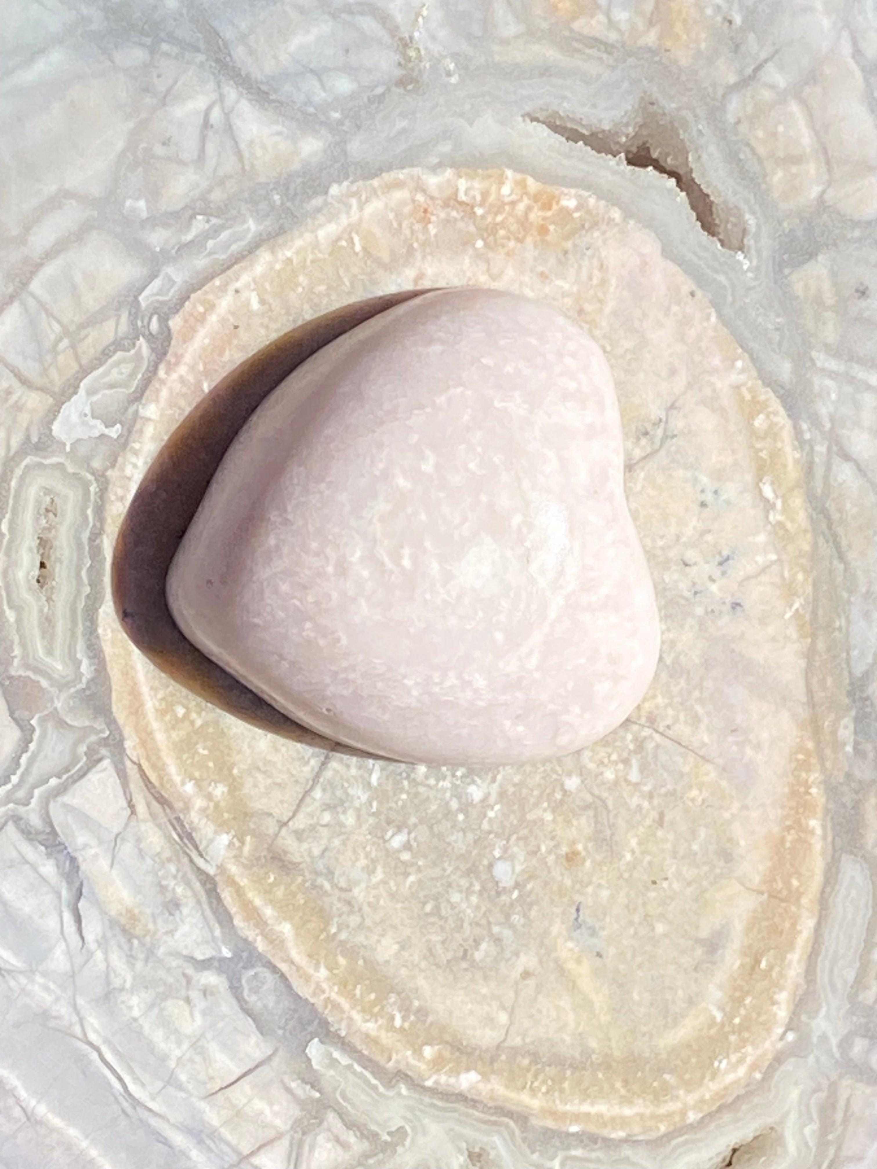 Pink Opal Heart Pendant alternate view 3