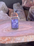 Purple Opal Ring