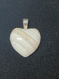 Banded Agate Heart