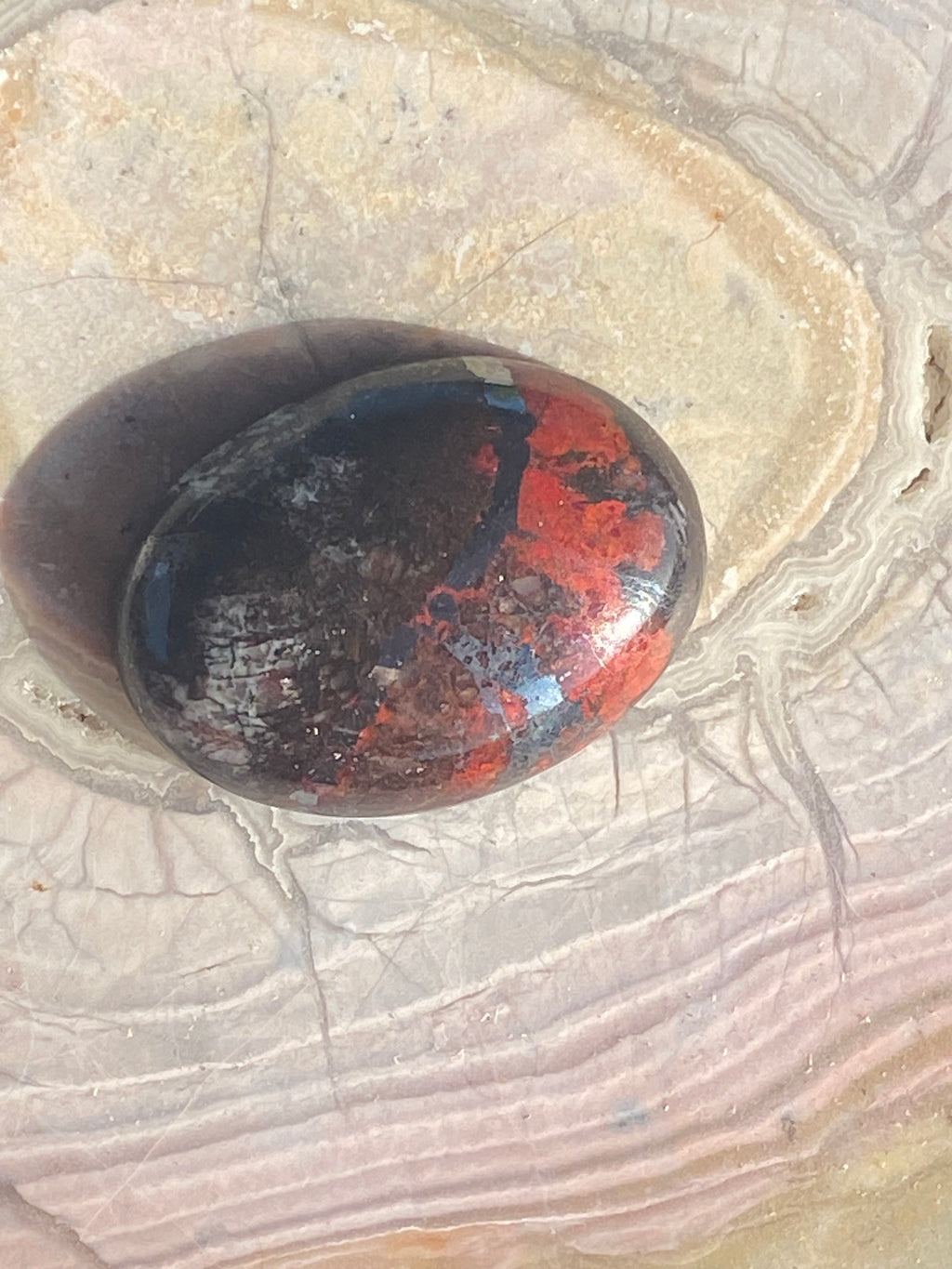 Chrysocolla with chalcocite (copper ore) alternate view 3
