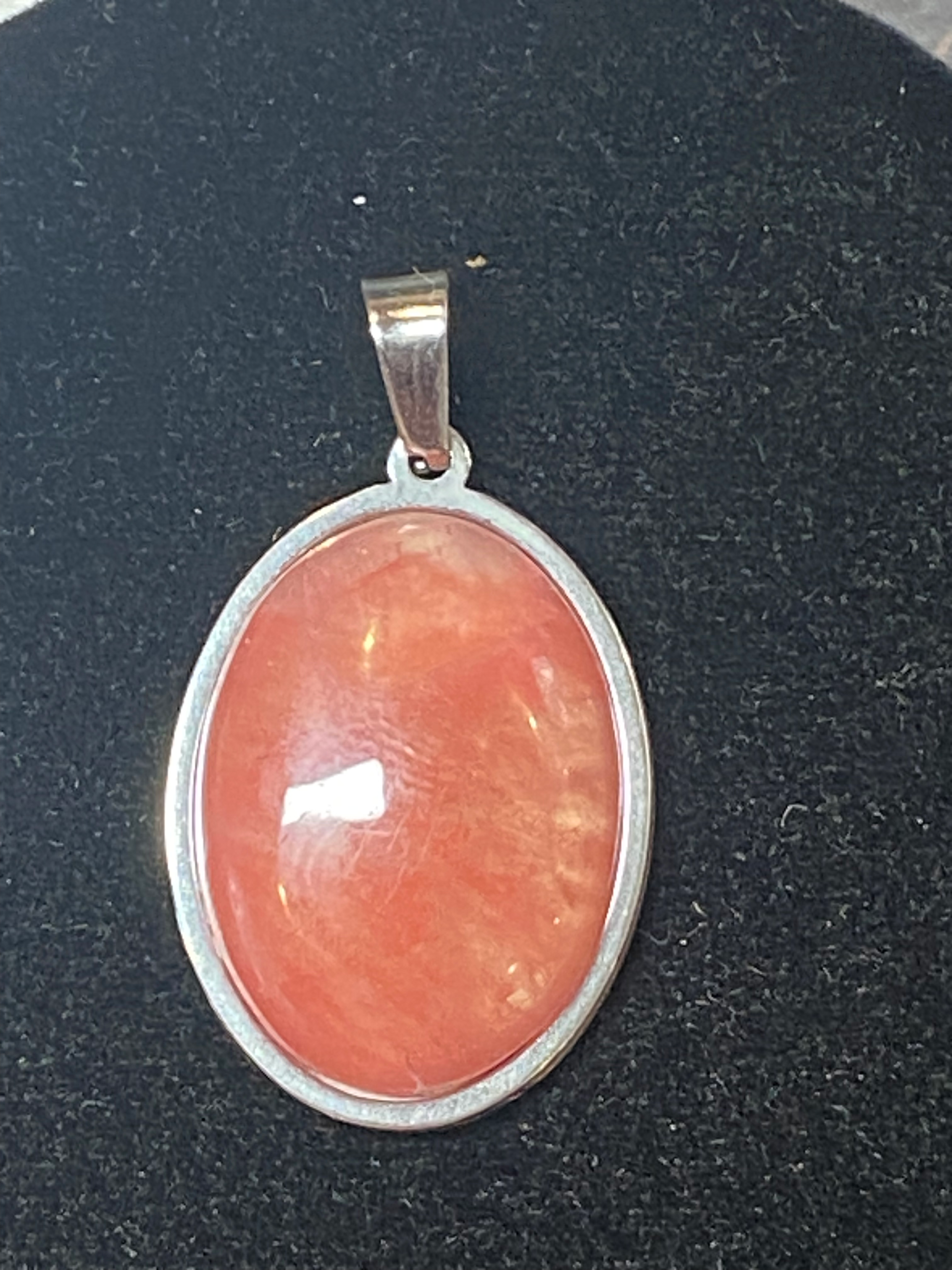 Pink Citrine Pendant