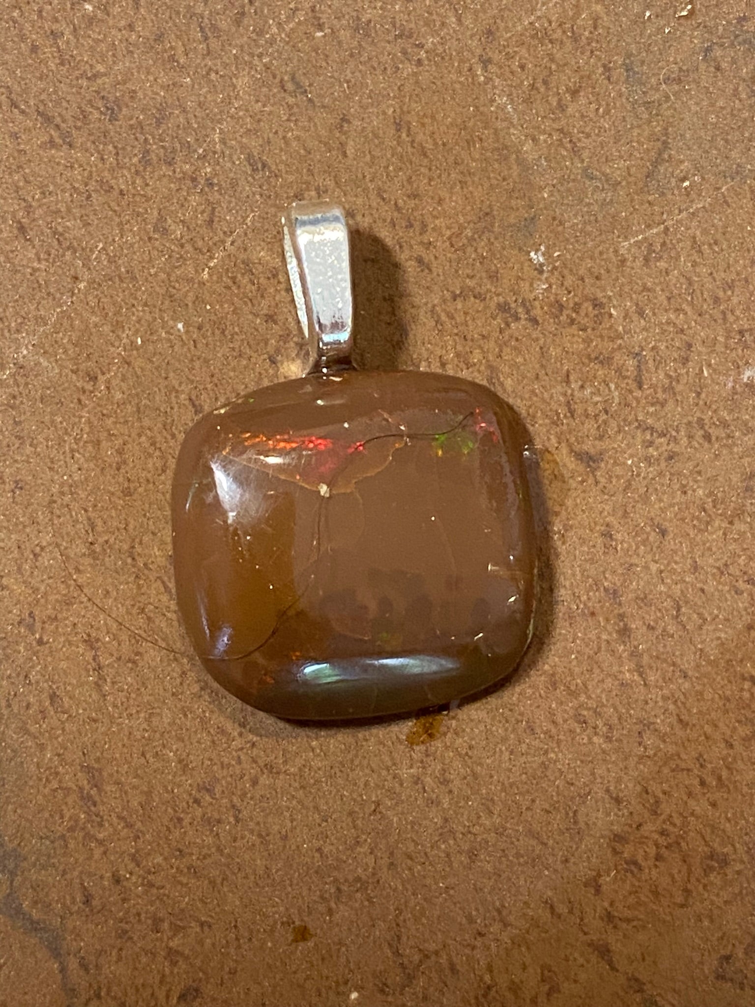 Welo Smoked Opal Pendant