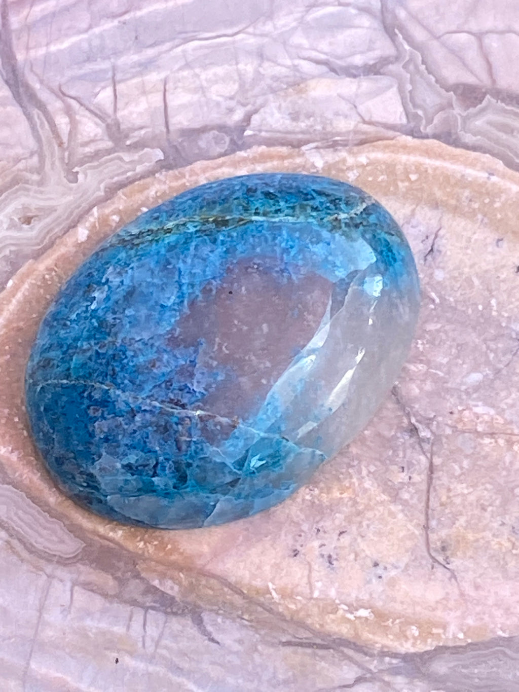 Chrysocolla Turtle Pendant alternate view 3