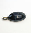 Natural Blue Tiger Eye  Pendent gemstone jewelry featuring polished stone with distinctive color, pattern, and handcrafted craftsmanship