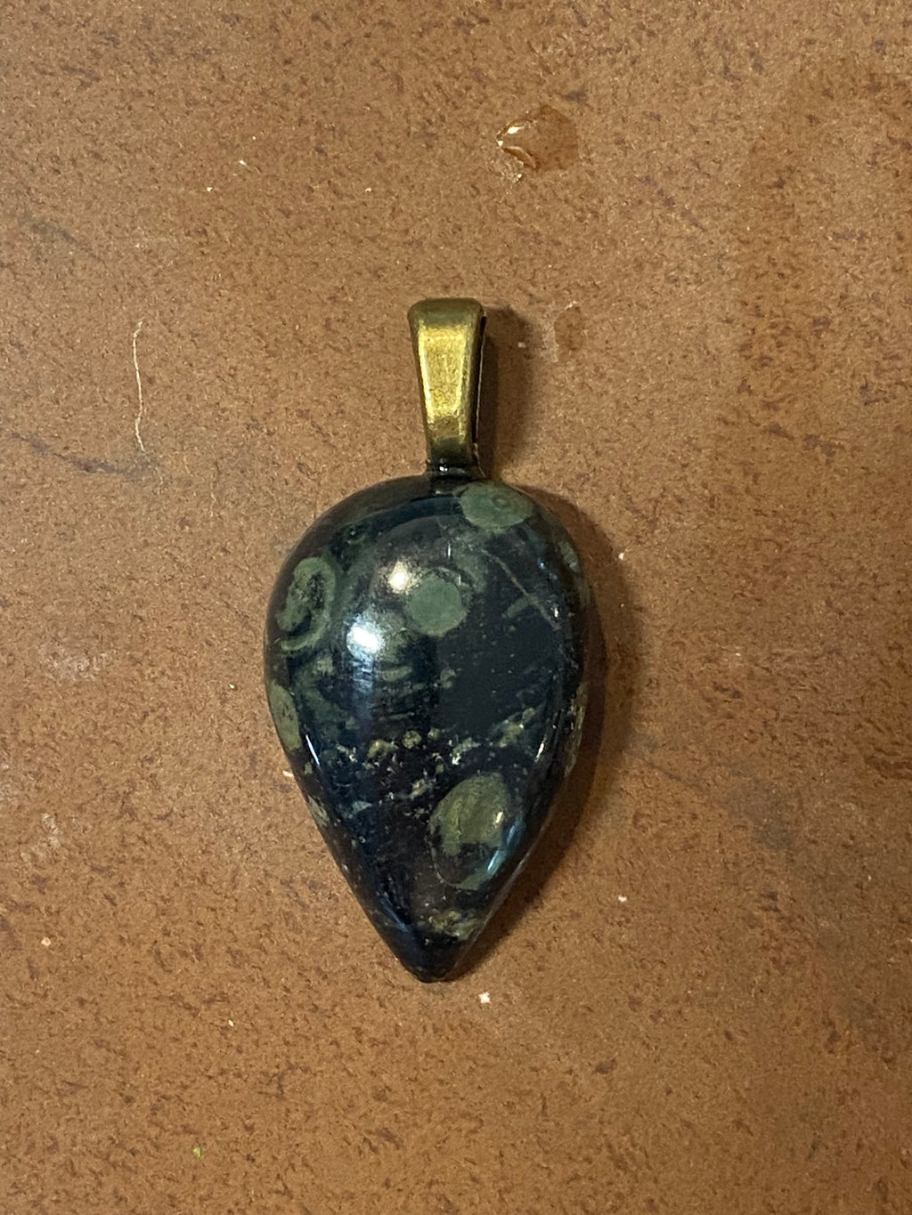 Kambaba Jasper Teardrop pendant