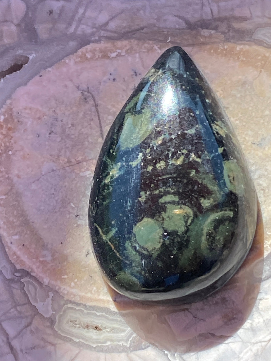 Kambaba Jasper Teardrop pendant alternate view 3
